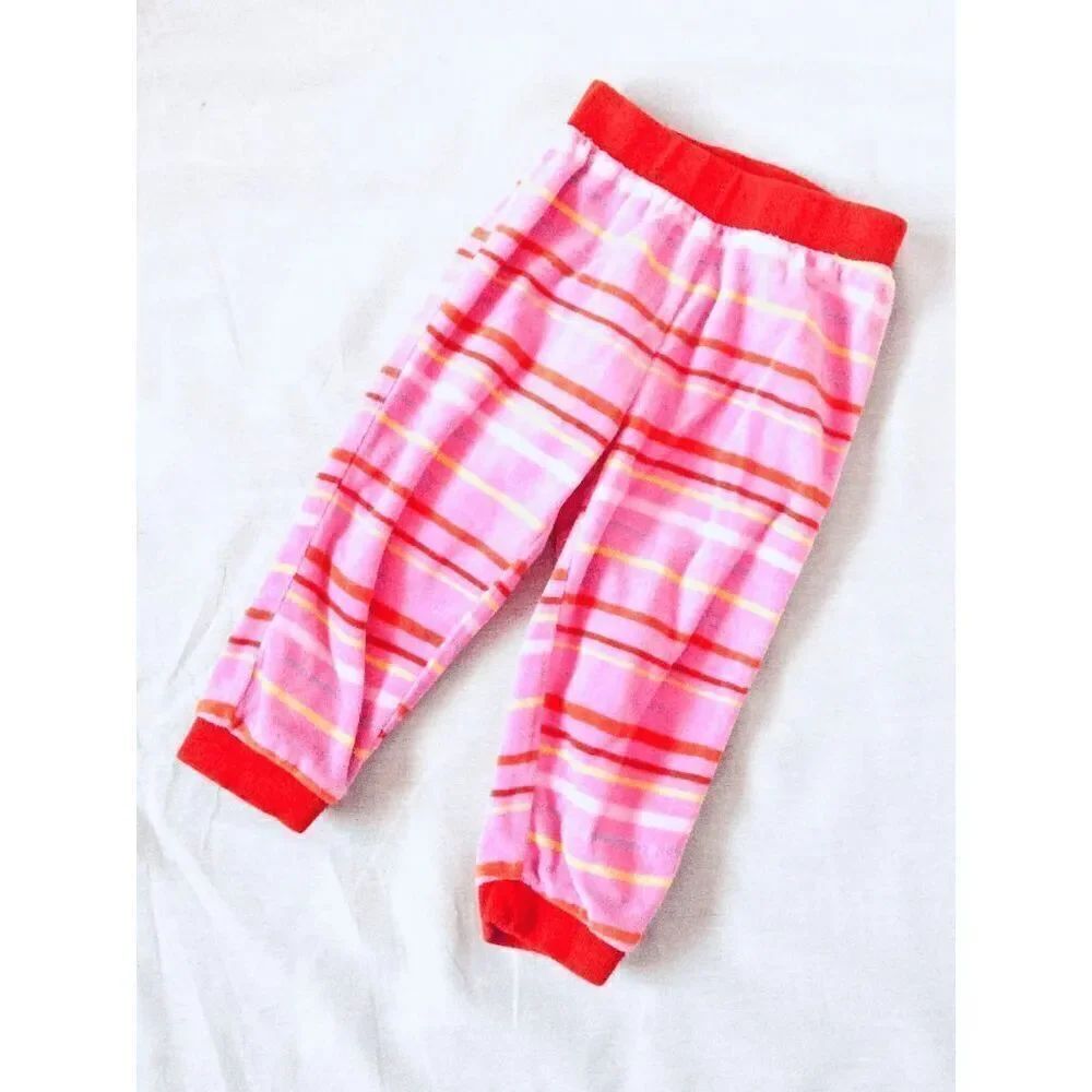 H&M Baby Toddler 12-18 Months Knit Velour Striped Bottoms BUY 2 GET 1 FREE